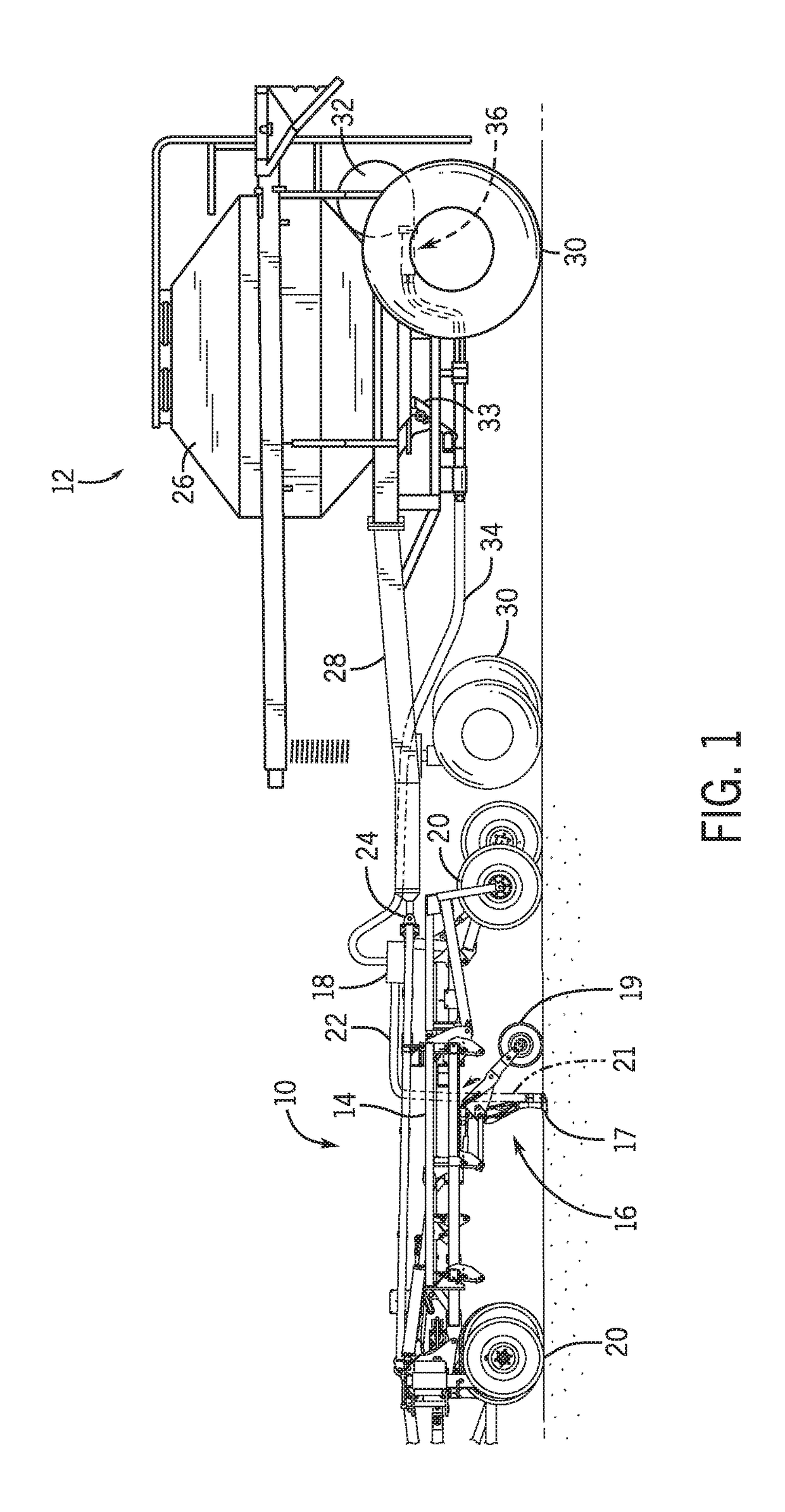 Port interface for a pneumatic distribution system