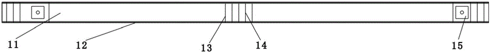 A detachable triangular hanging basket load-bearing main truss for cantilever construction