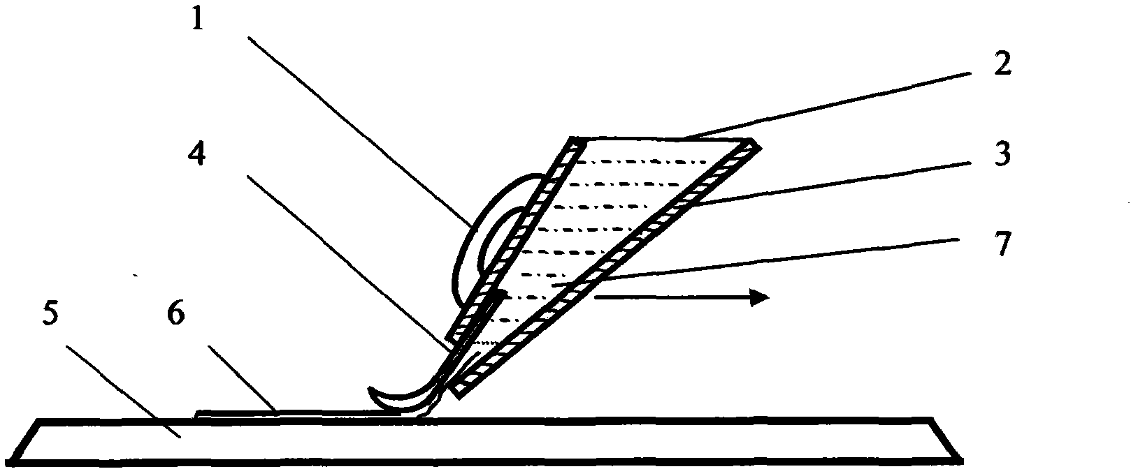 Funnel for baking pancakes