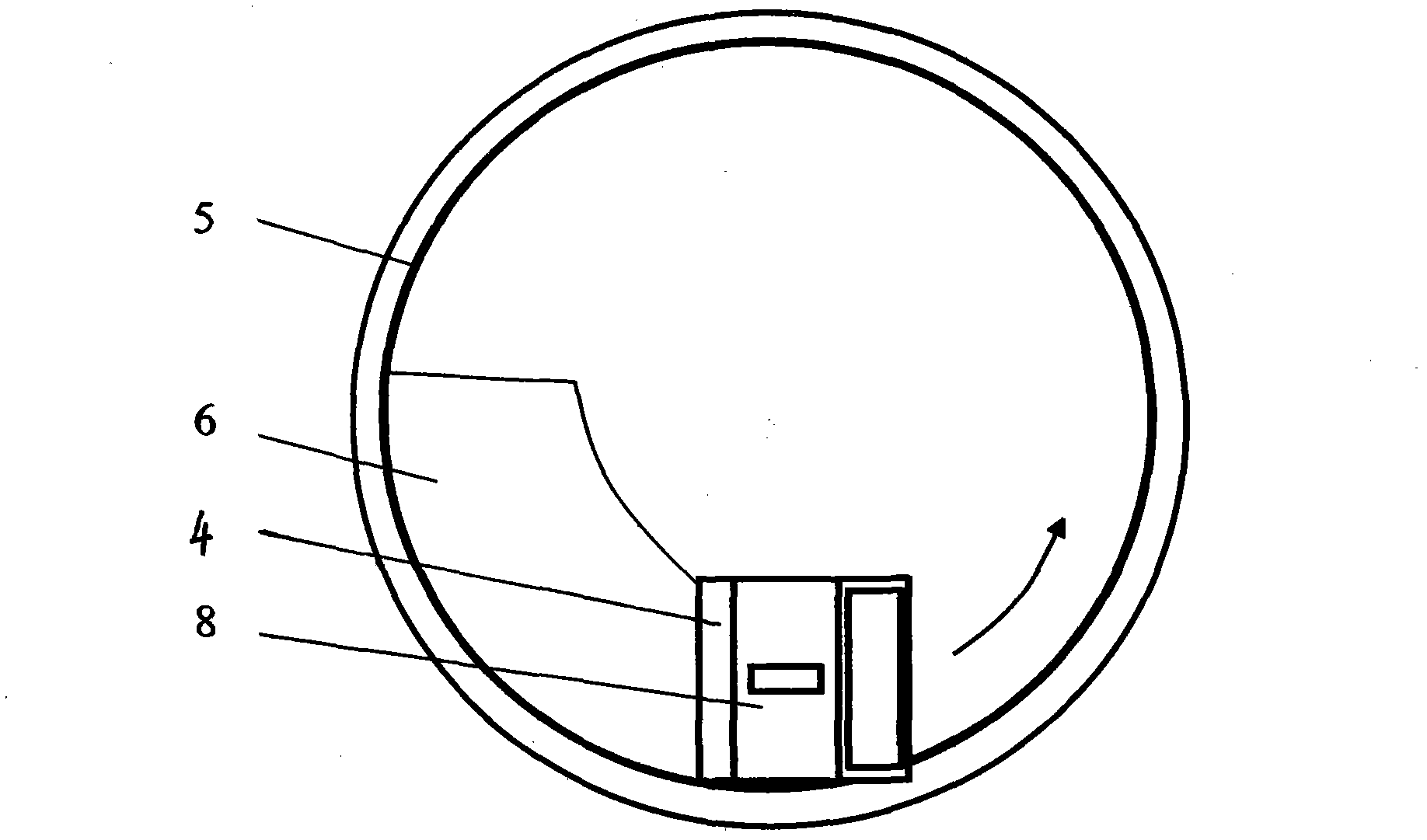 Funnel for baking pancakes