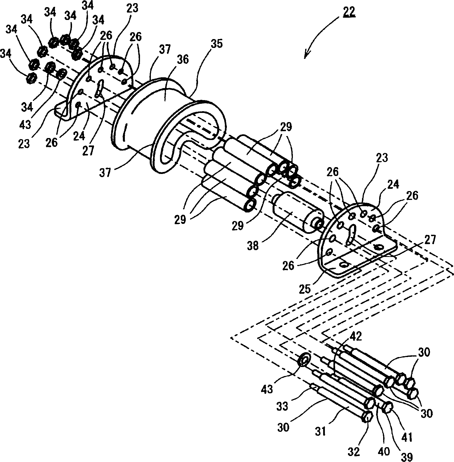 Lift device for industrial vehicle