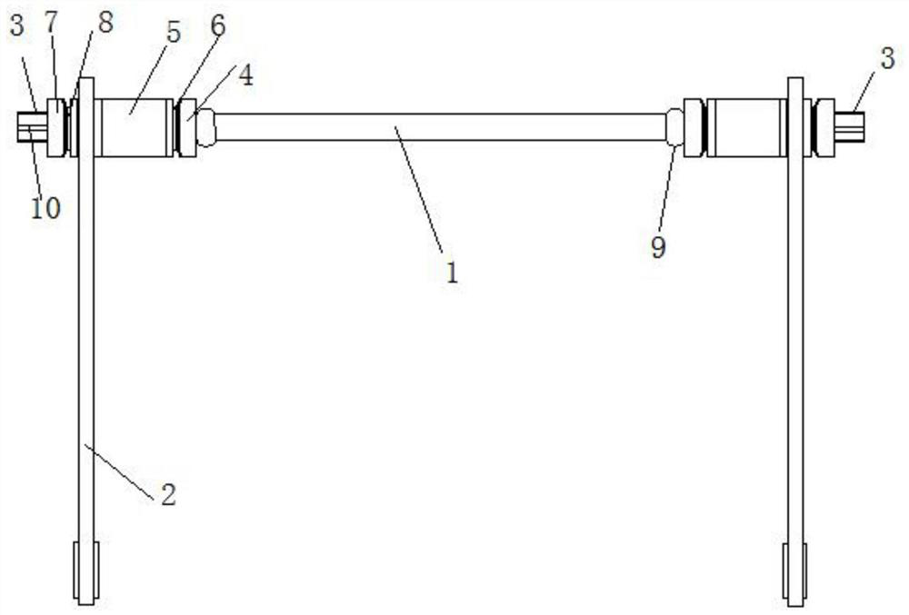 Adjustable composite stabilizer bar and assembling method thereof