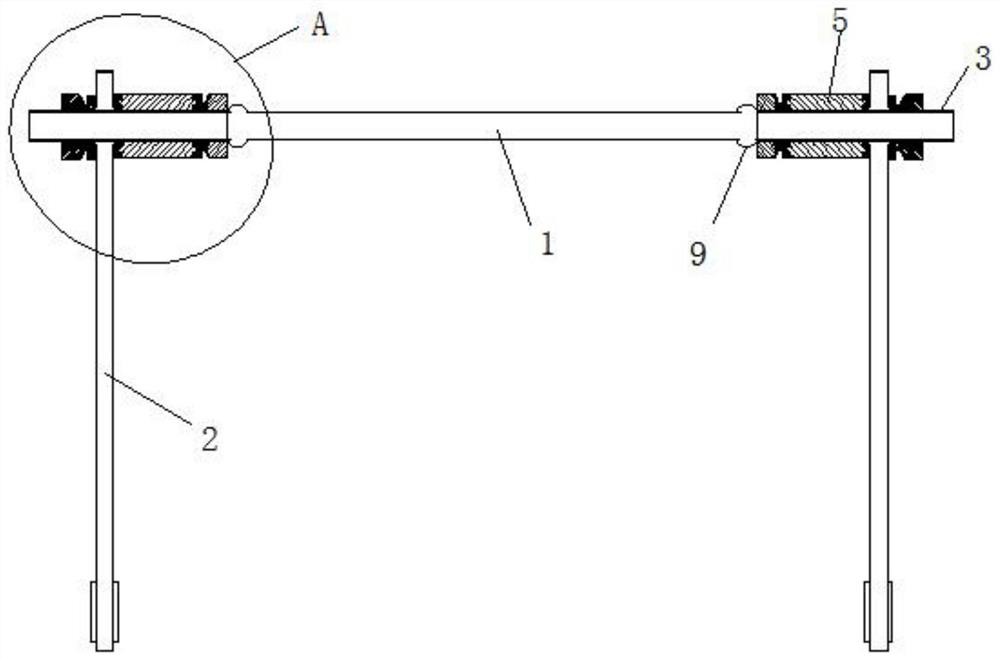 Adjustable composite stabilizer bar and assembling method thereof