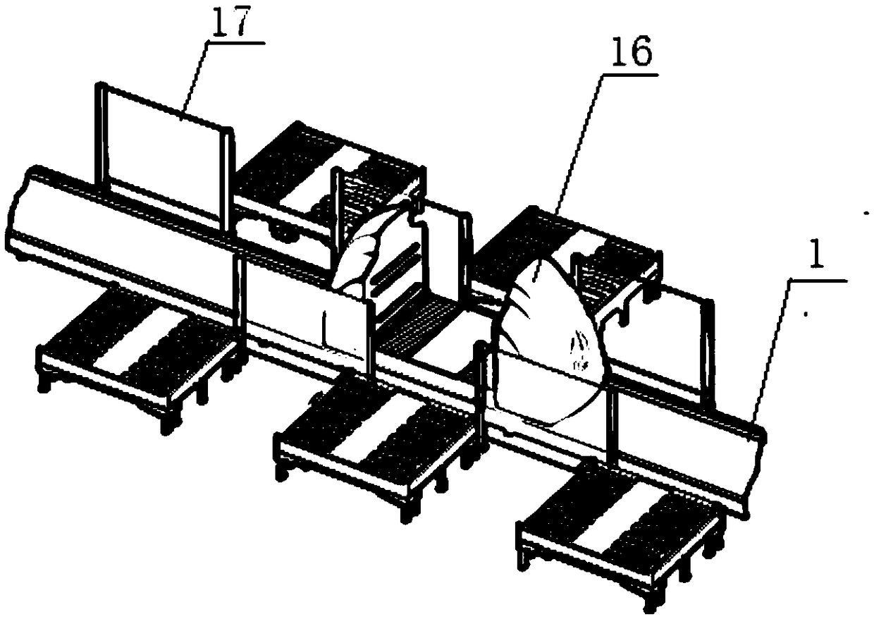 Centrally installed switchgear assembly line