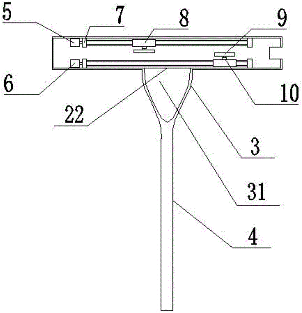 Semi-automatic ash removing device for ceiling fans