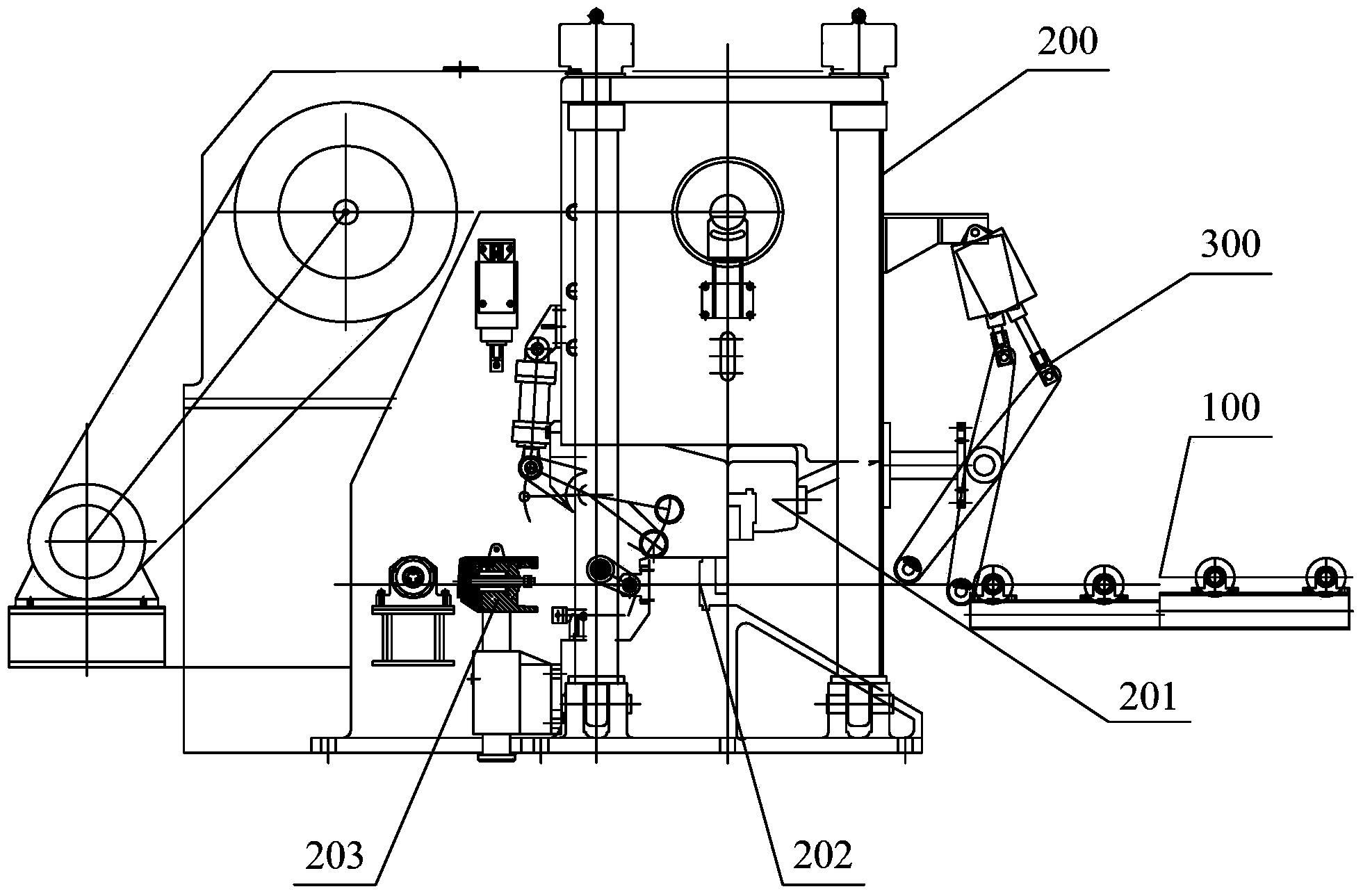 Cutting-to-length system and cutting-to-length method
