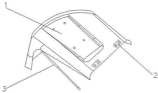 Forklift hood