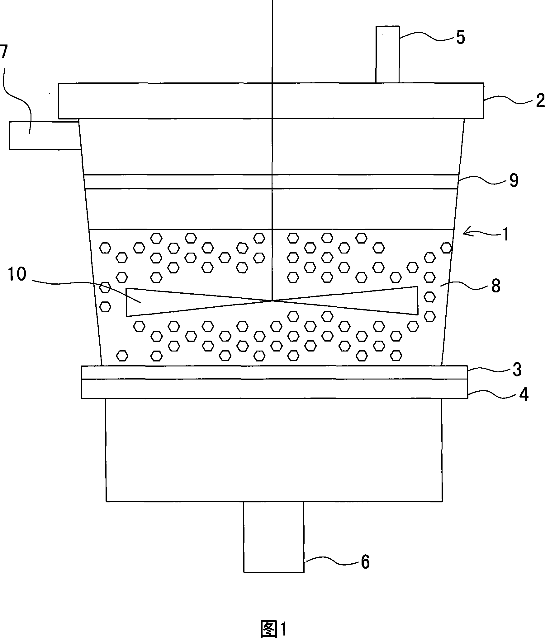 Method and apparatus for processing fluid-bed of oily wastewater