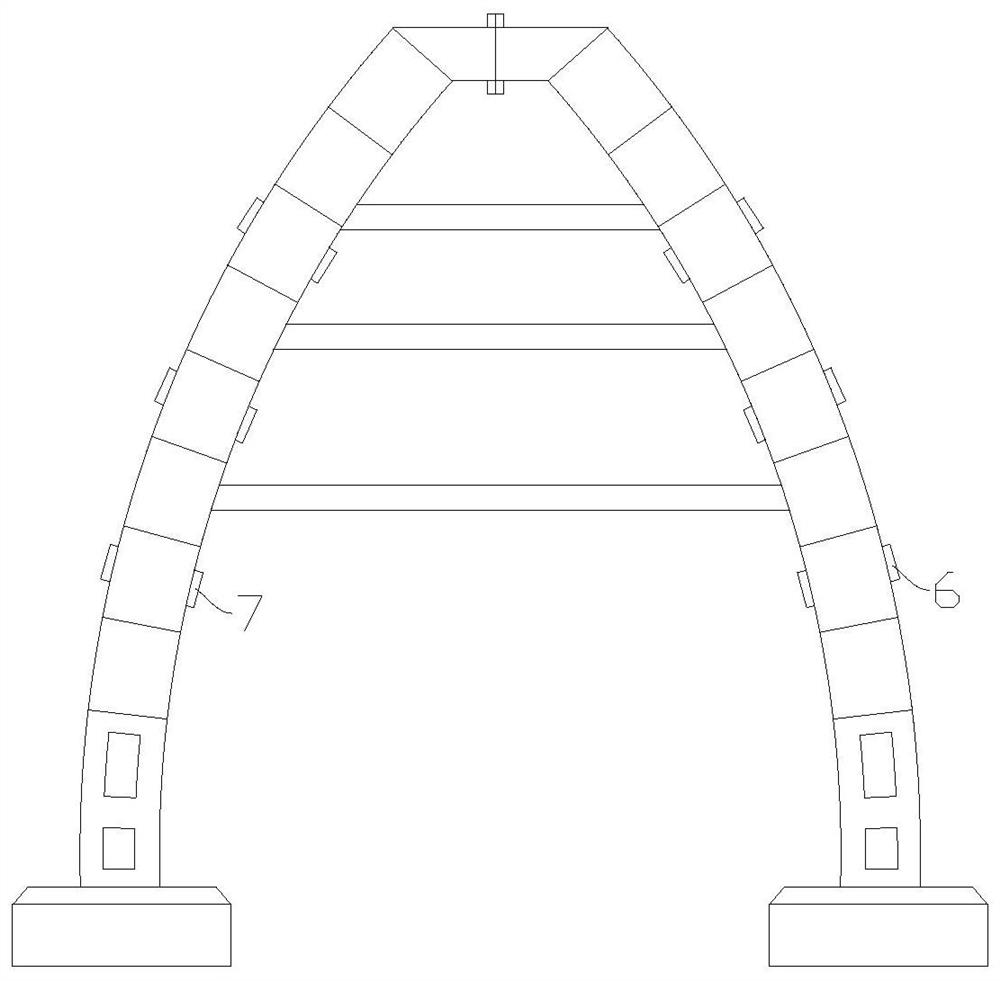 Construction method for positioning and installing curved steel tower