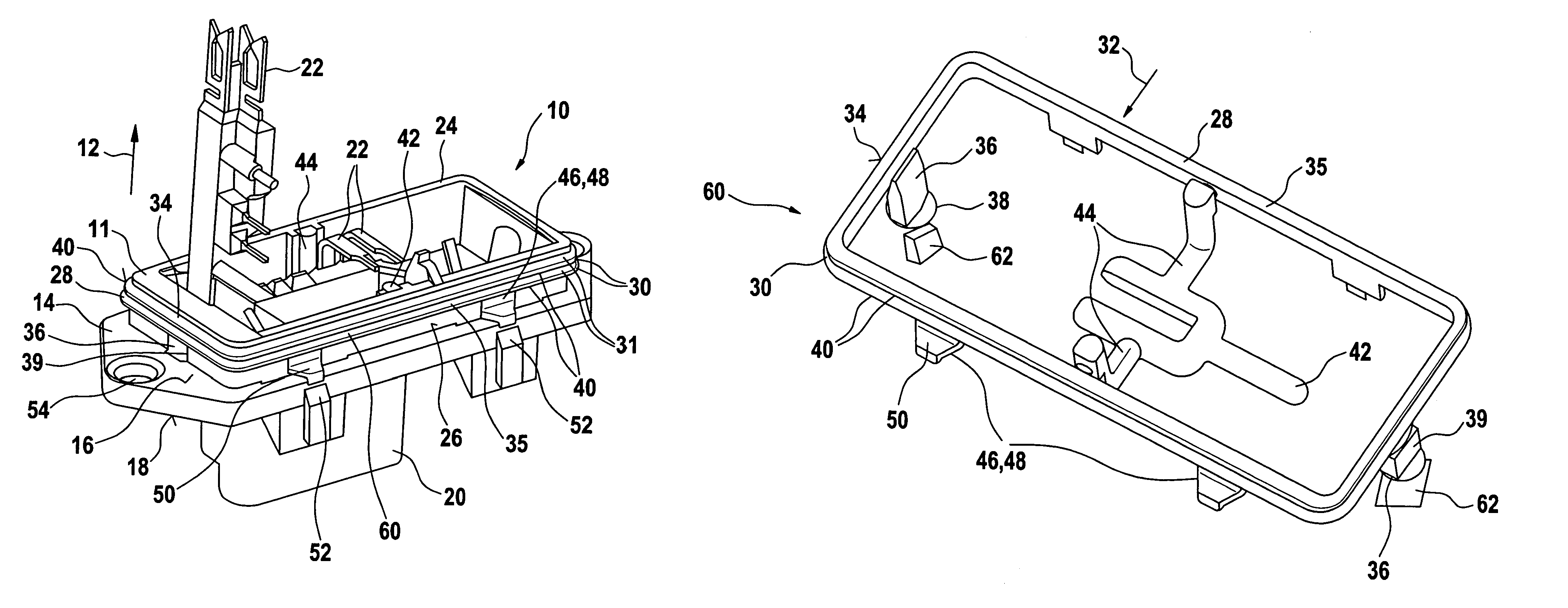 Housing part for a drive unit, as well as method and mold for manufacturing same