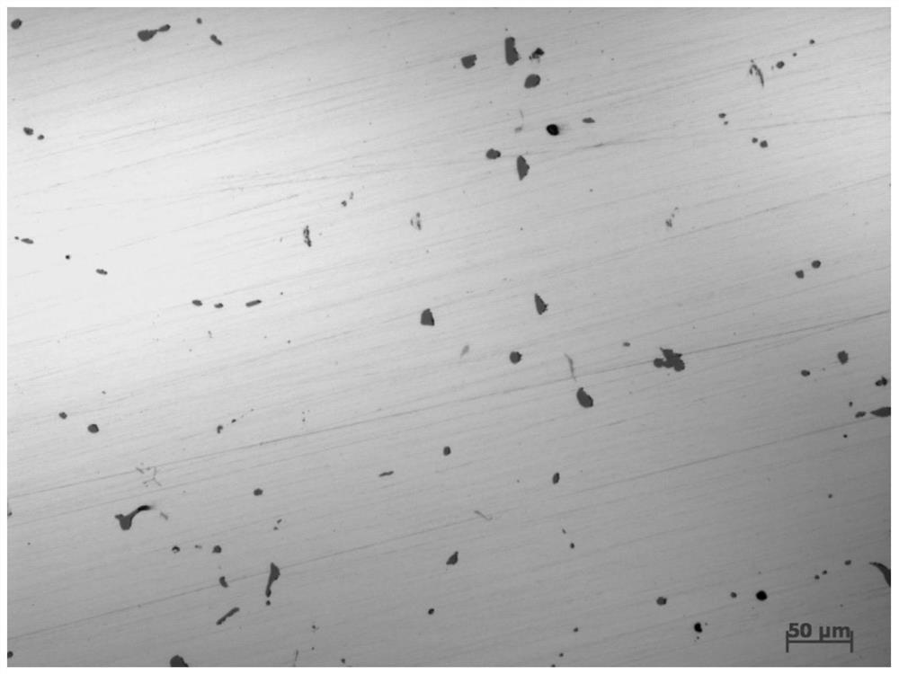 Control process of sulfide in sulfur bearing steel