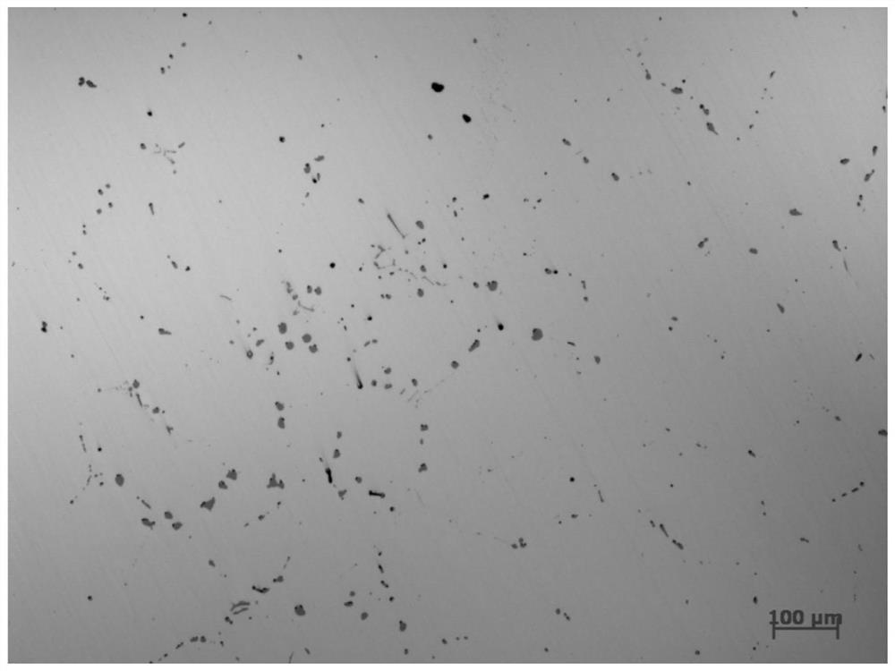 Control process of sulfide in sulfur bearing steel