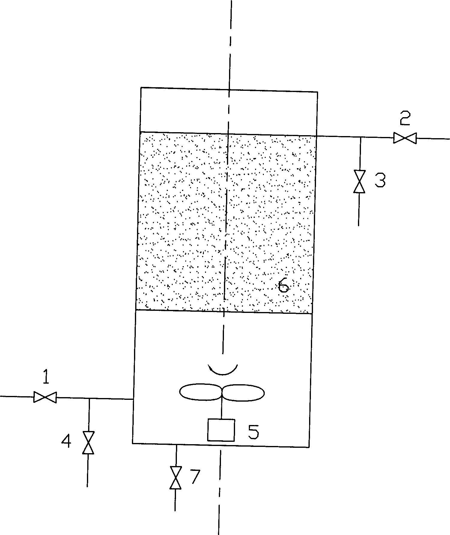 Rotary flow aeration biological filter