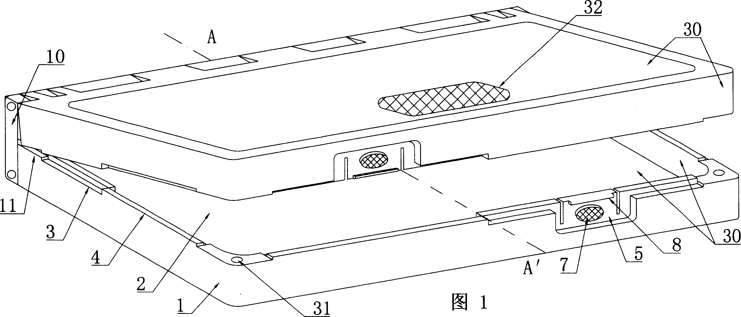 Concave appliance and its application method