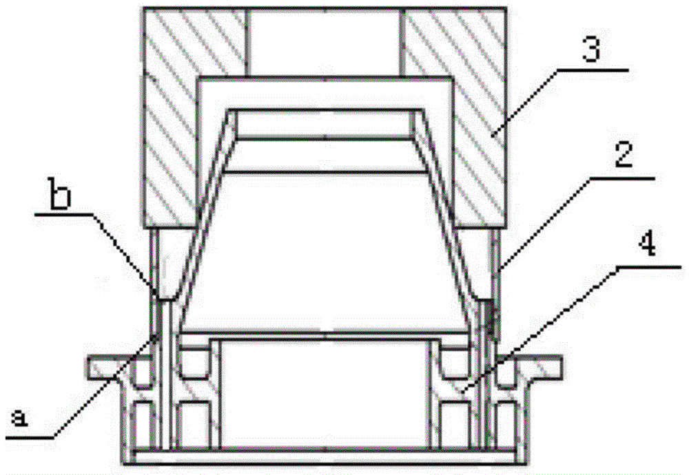 A kind of vortex vacuum brazing method