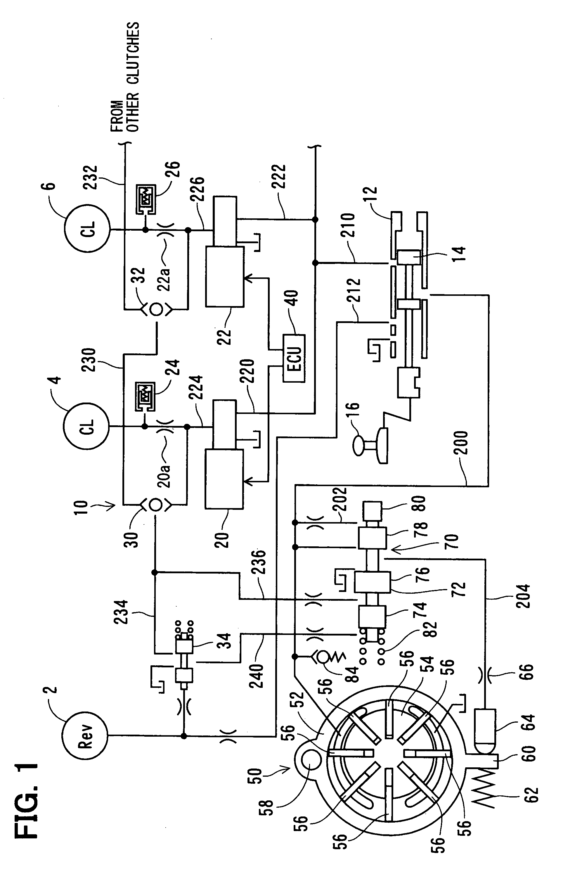 Automatic transmission control device