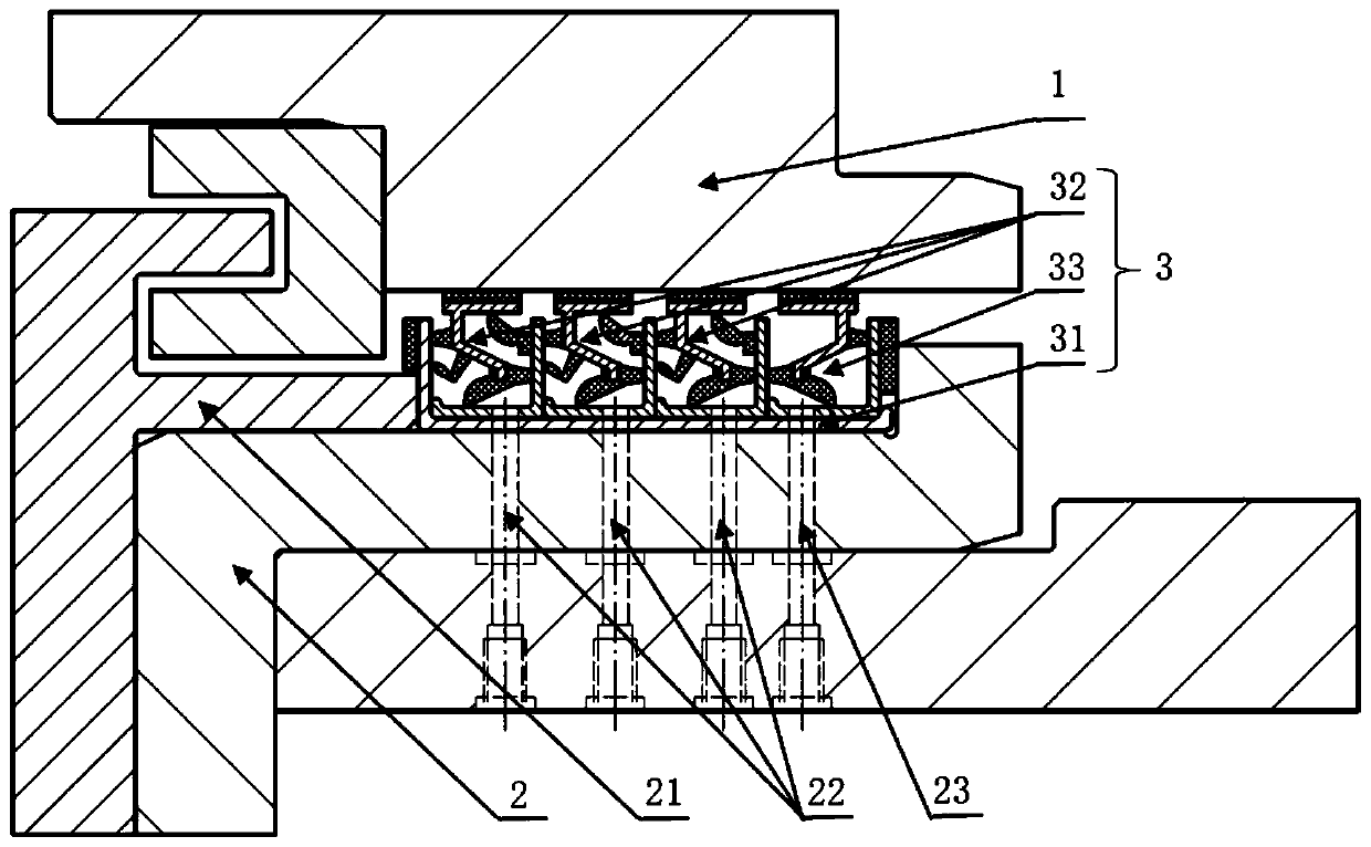 Bidirectional alternative integral sealing device for main drive of tunnel boring machine