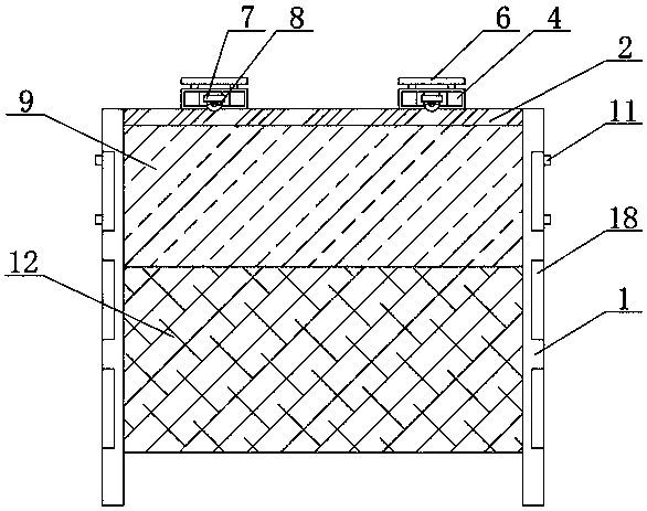 Railway warning fence with sound insulation function