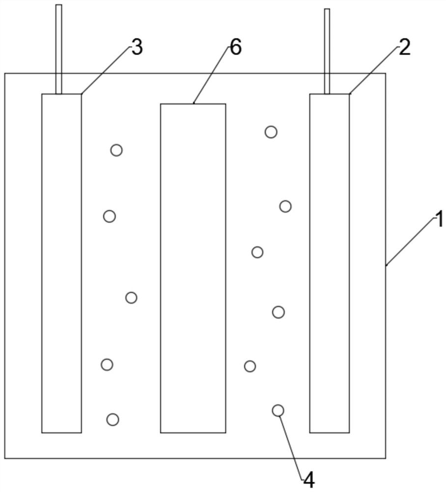 A pole piece containing solid electrolyte, its preparation method and application