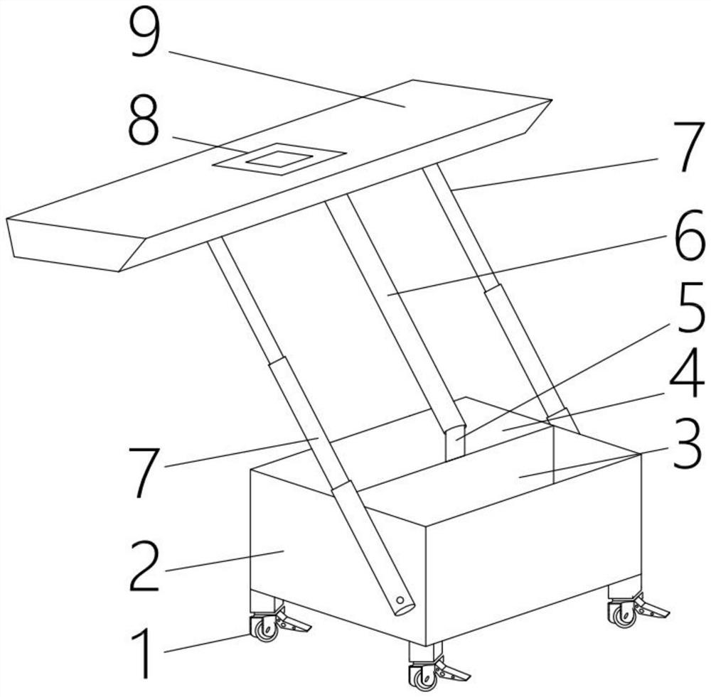 Wall top and wall surface leveling instrument