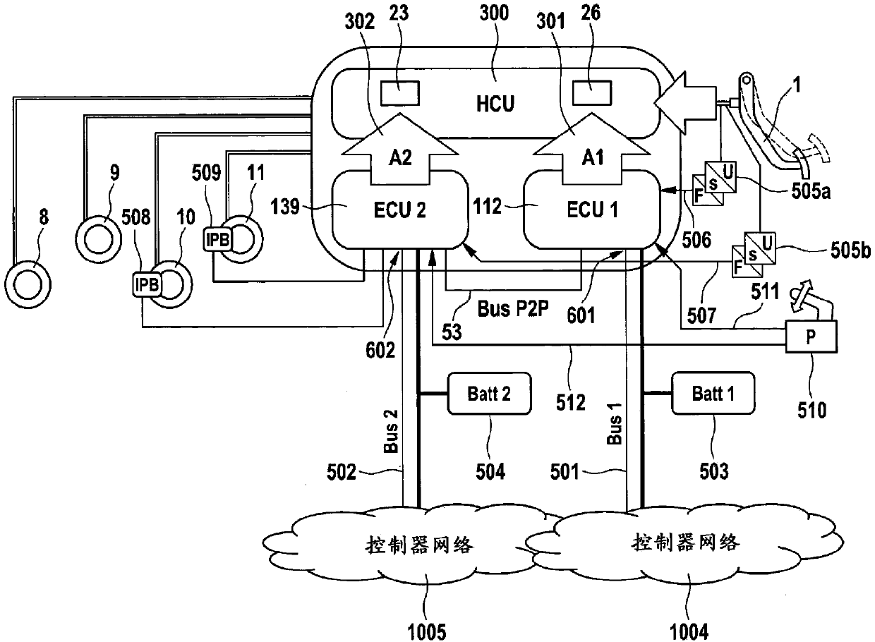 Braking systems for motor vehicles