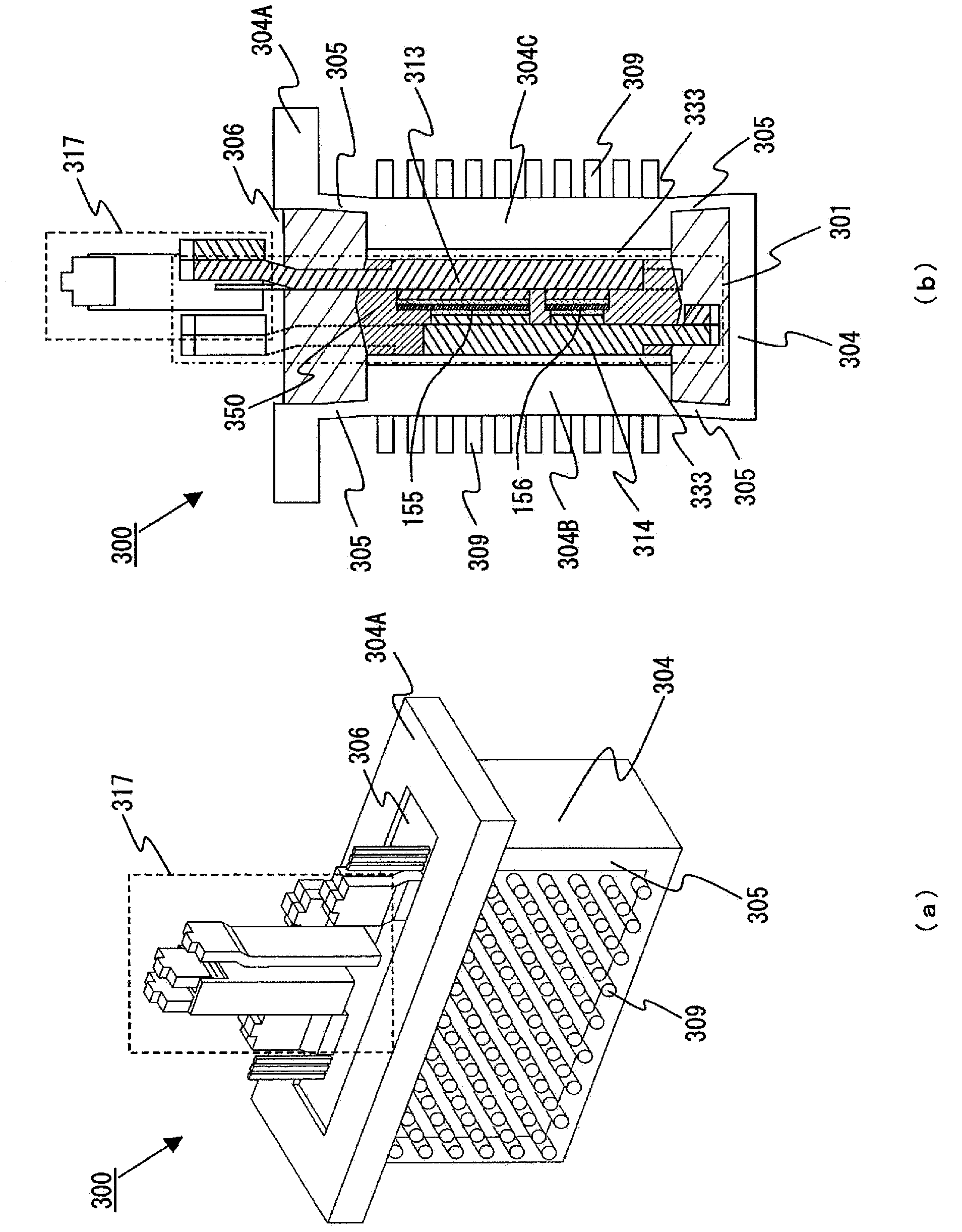 Power semiconductor module and electric power conversion device using same