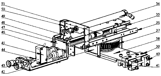 Pneumatic medicine taking manipulator