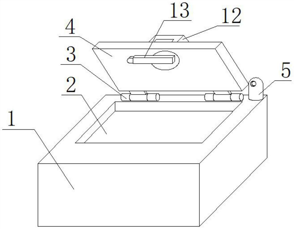 Intelligent monitoring device for financial bill storage