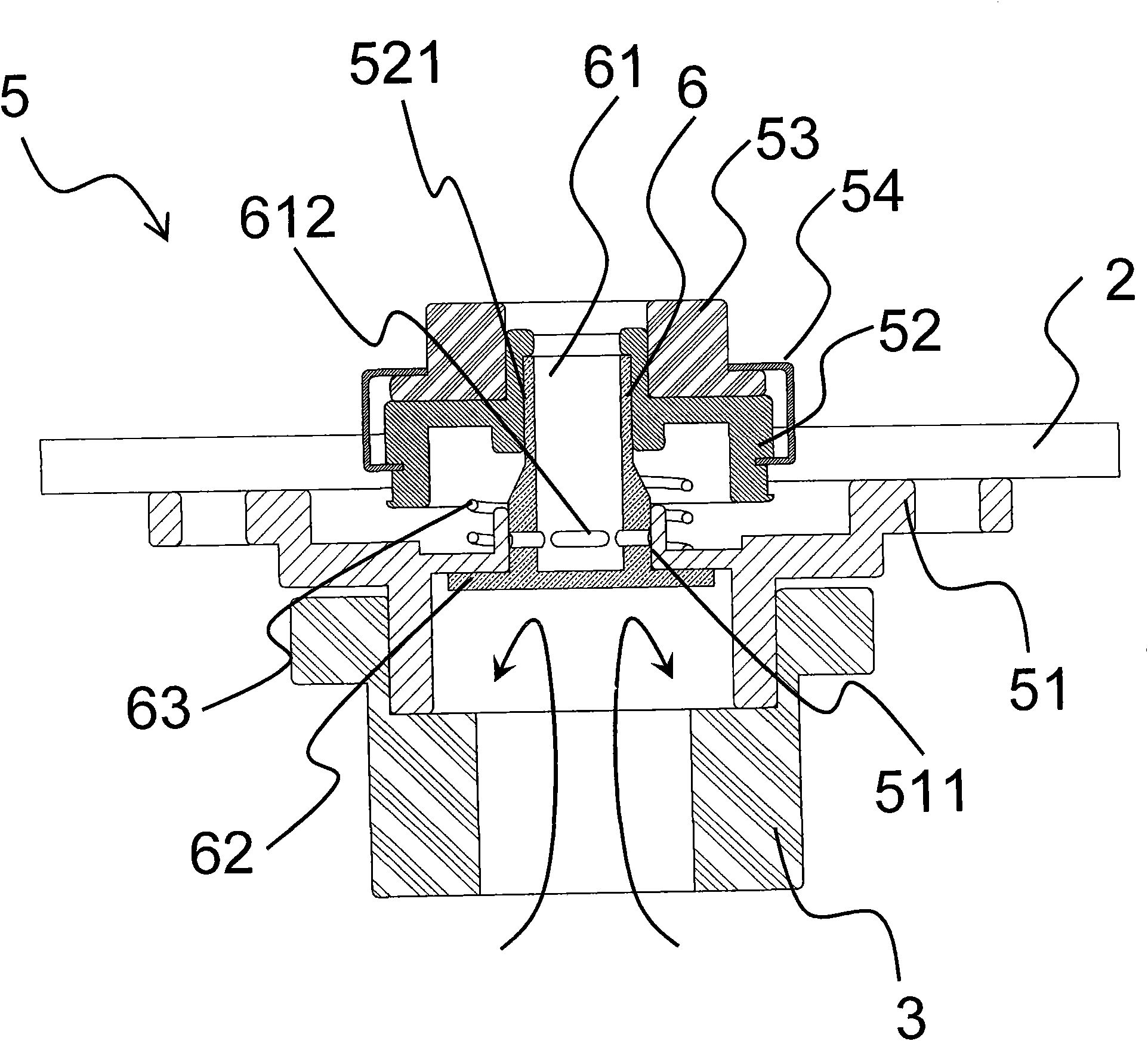 Gas charging equipment and gas inlet port device