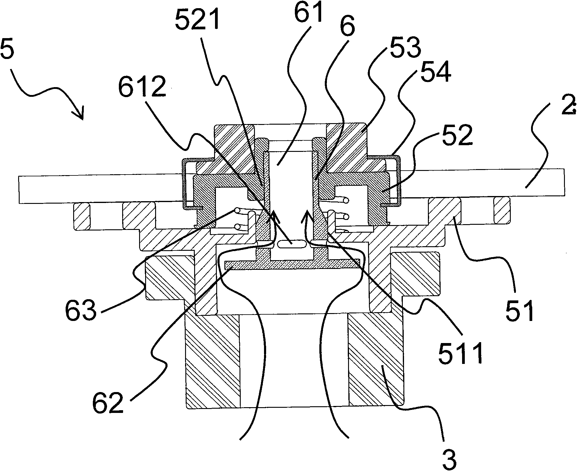 Gas charging equipment and gas inlet port device