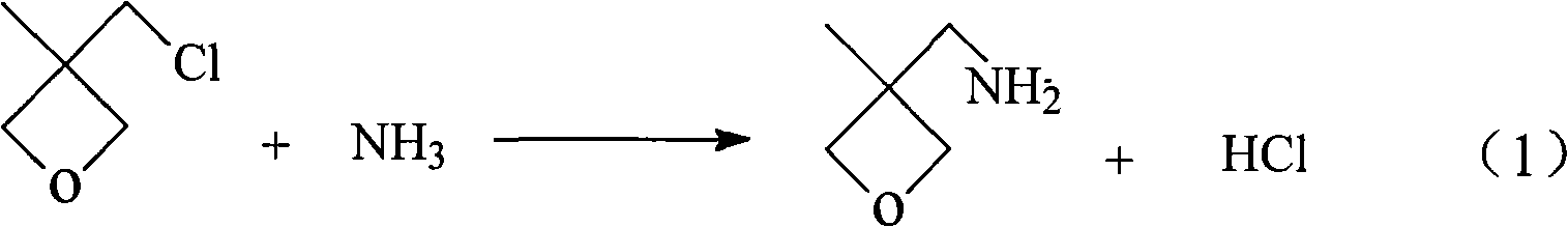 Method for preparing 3-ammoniac methyl-3-methyl trimethylene oxide