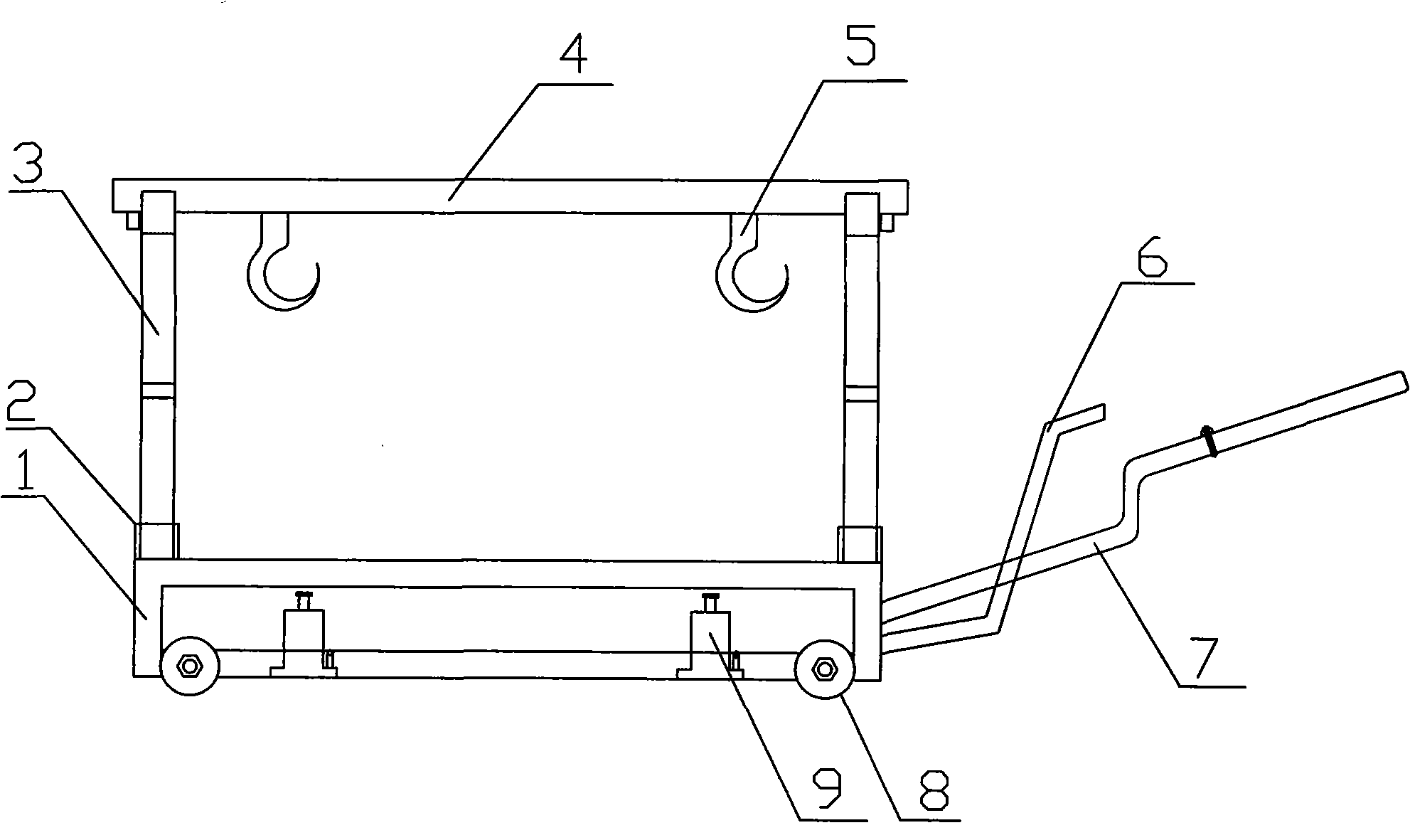 Assembly vehicle for ironing plate of paver