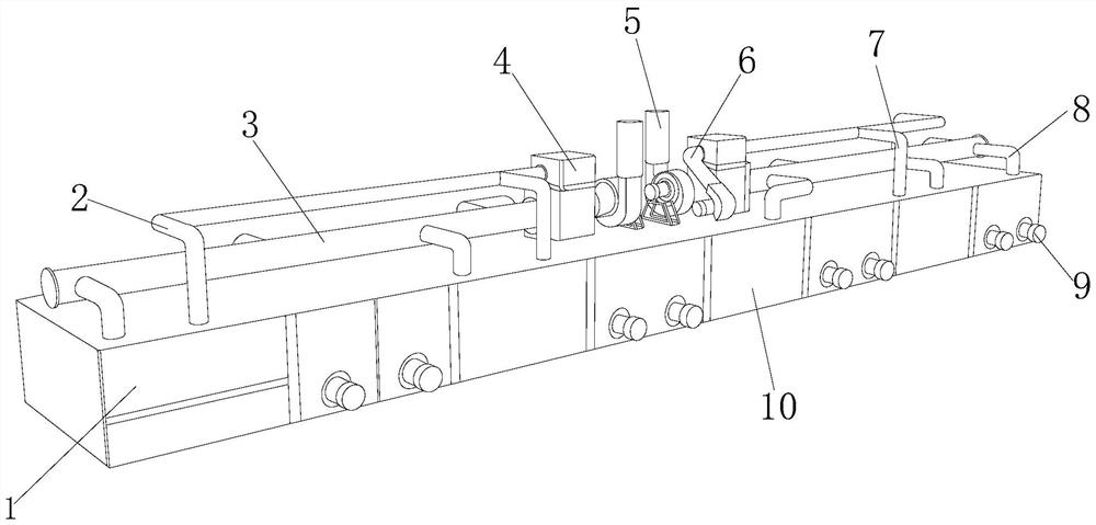 System capable of utilizing heat conducting oil to recycle waste heat of industrial waste gas