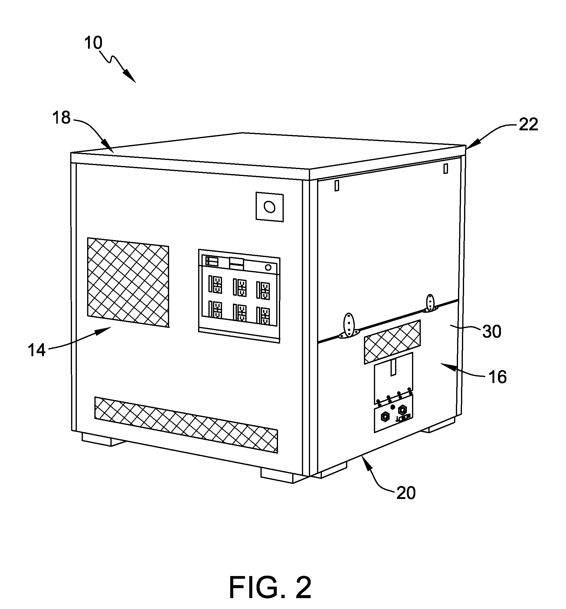 Energy supply module and method of assembling the same