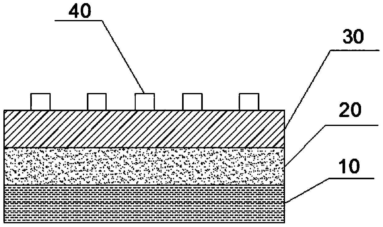 Ferroelectric diode memory and preparation method thereof