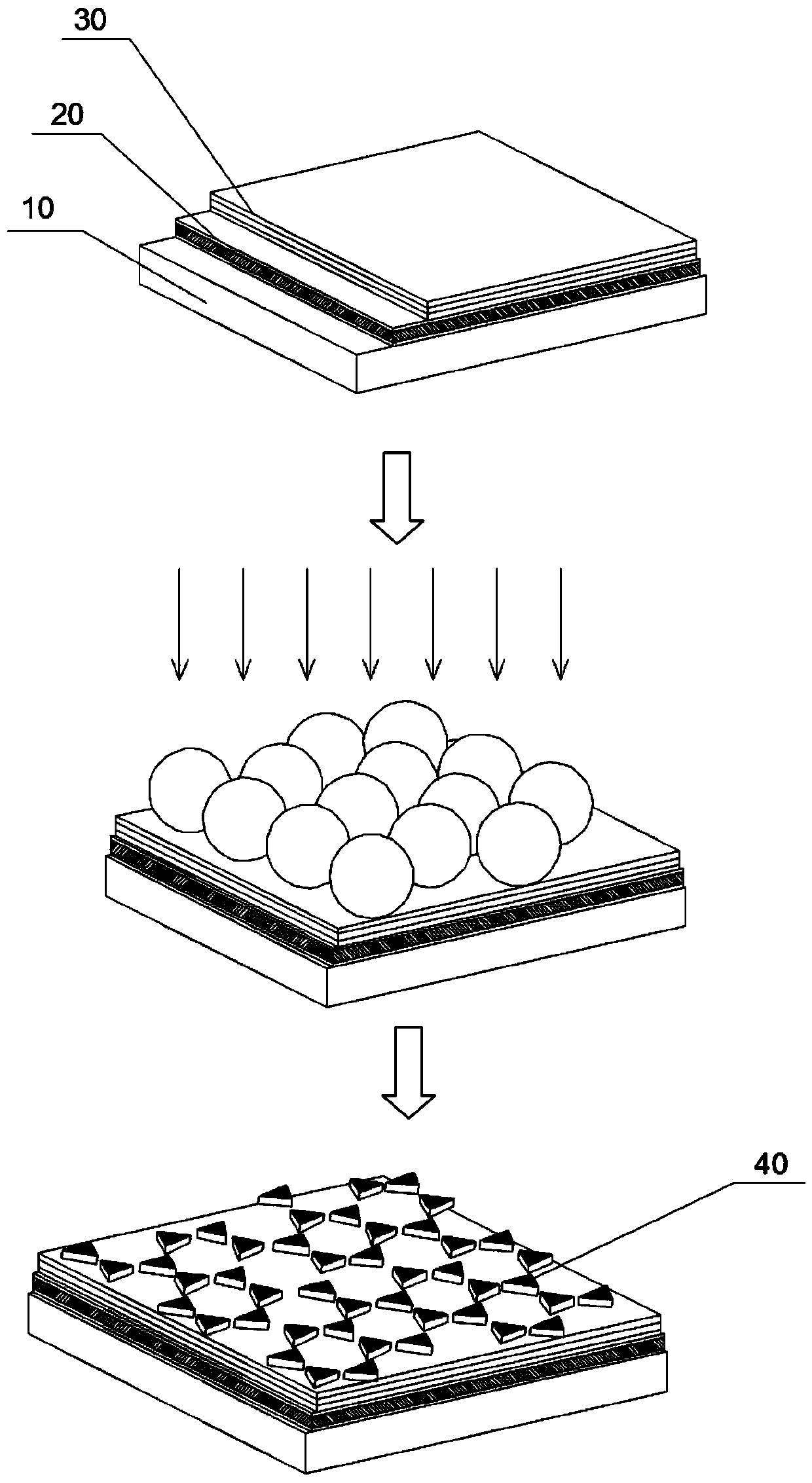 Ferroelectric diode memory and preparation method thereof