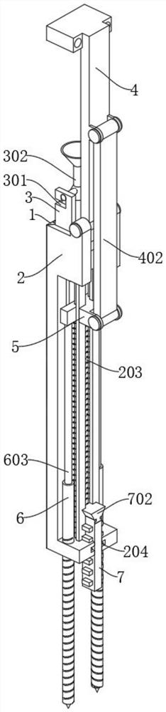 Supporting device for preventing head of person from being clamped during turnover of a guardrail of a truck