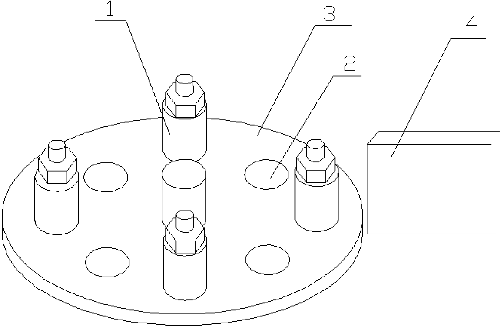 Nut processing device