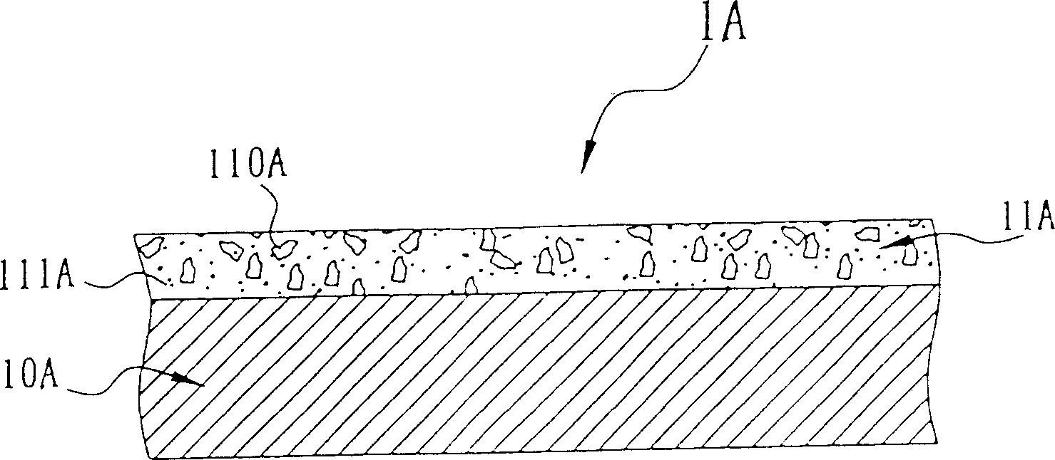 Process for coating aluminium oxide at surface of plastic floor tile