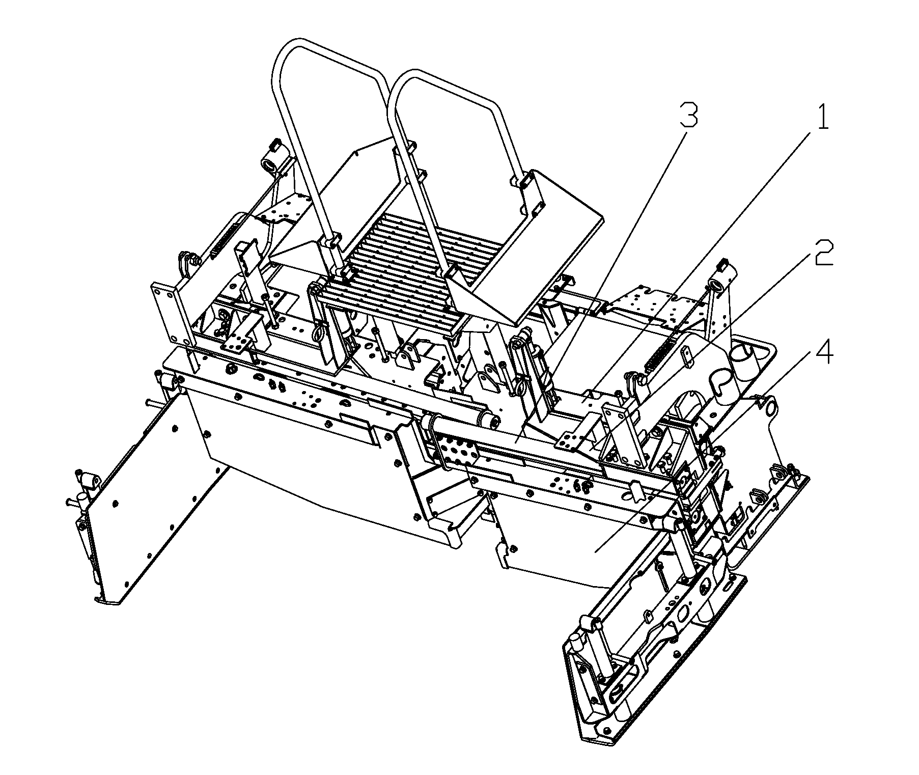 Telescopic screed and paving machine thereof