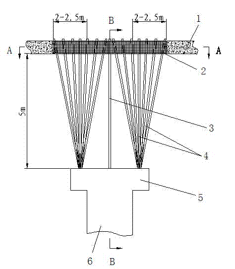Hydraulic fracturing and grouting solidification combined rock cross-cut coal uncovering method
