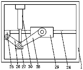 A quenching device for processing cement production equipment