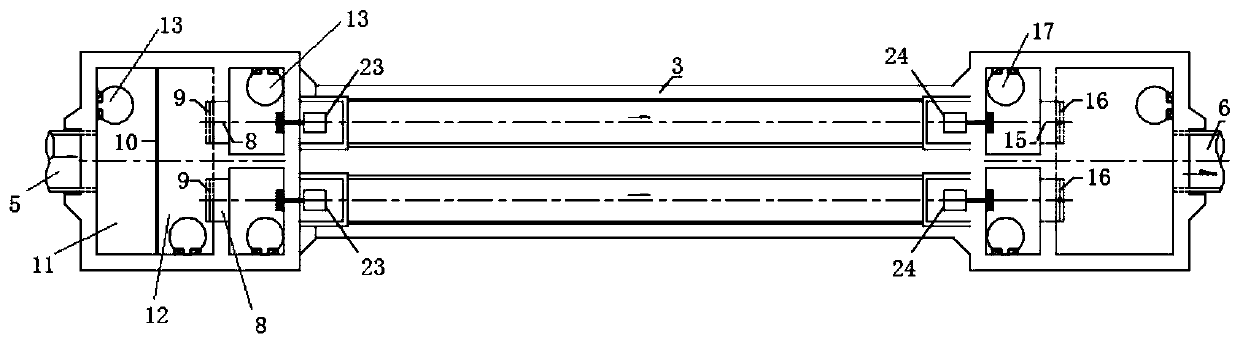 Inverted siphon system and desilting method