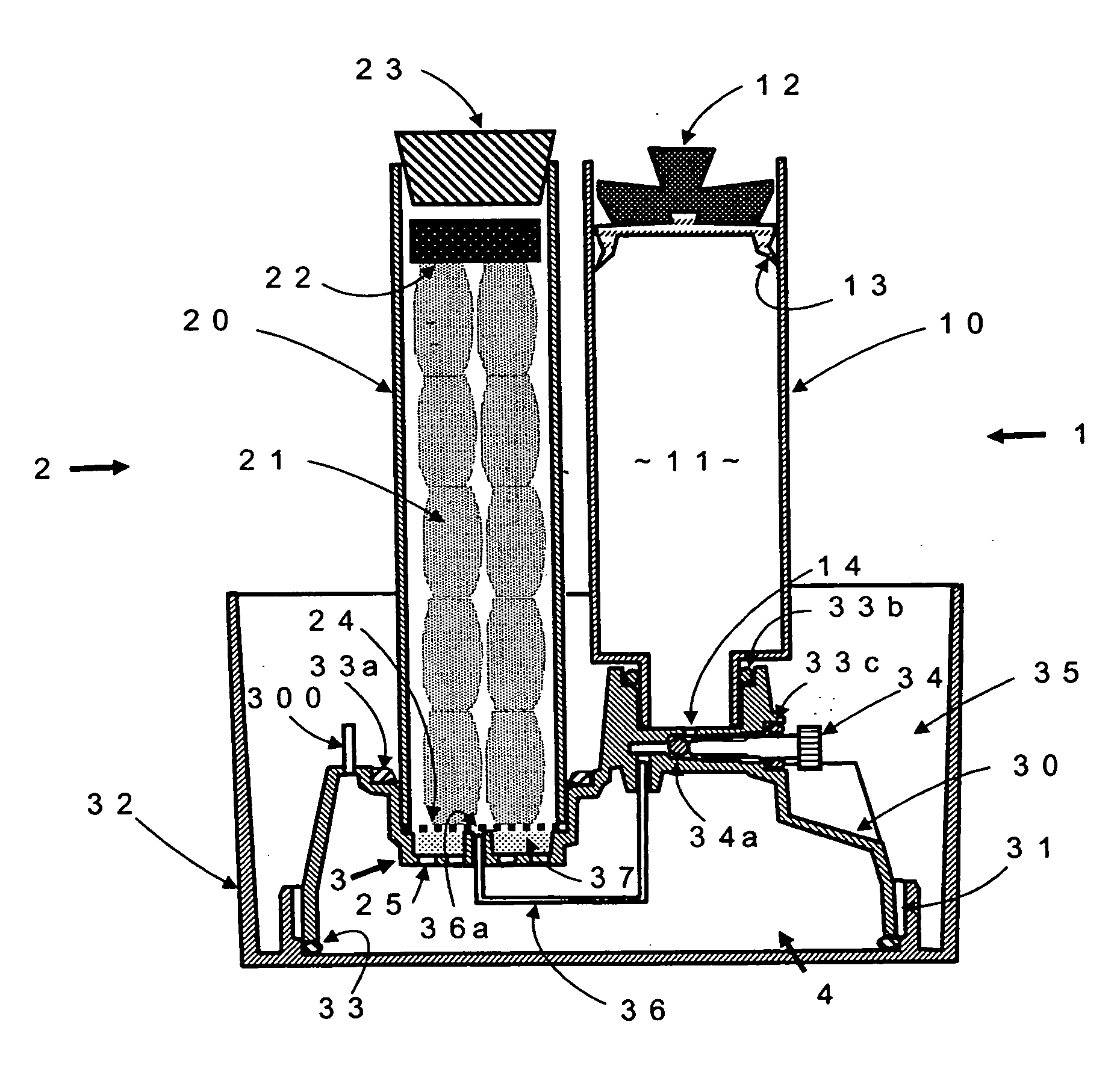 Fuel gas generation and supply device