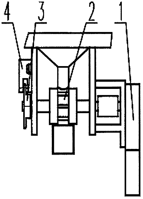 Mass classification control device for particles