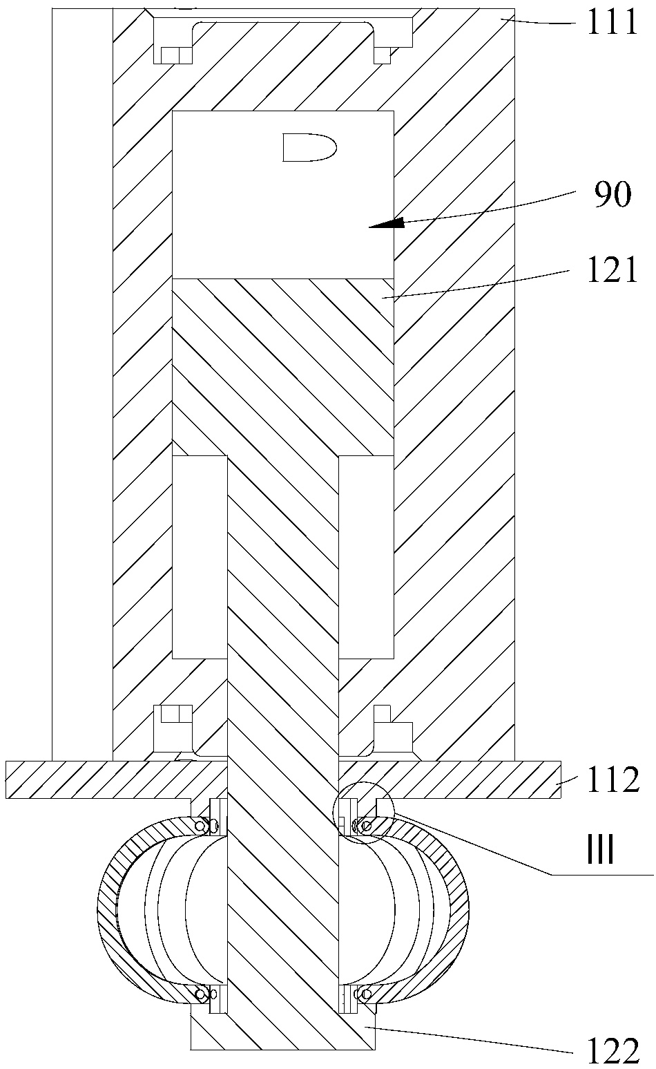 Internal support clamp and clamping device