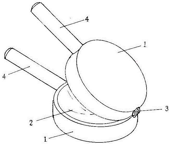 Manual broken soap blocking device