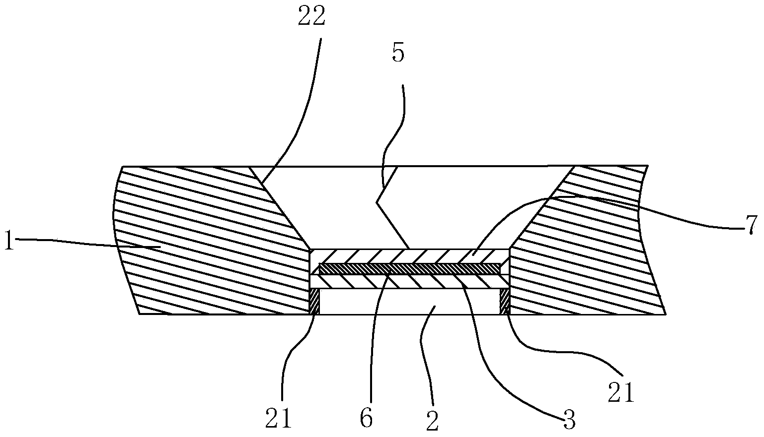 An in-situ mask changing device and an application method thereof