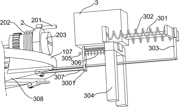 Hammer processing device capable of cleaning and recycling chippings