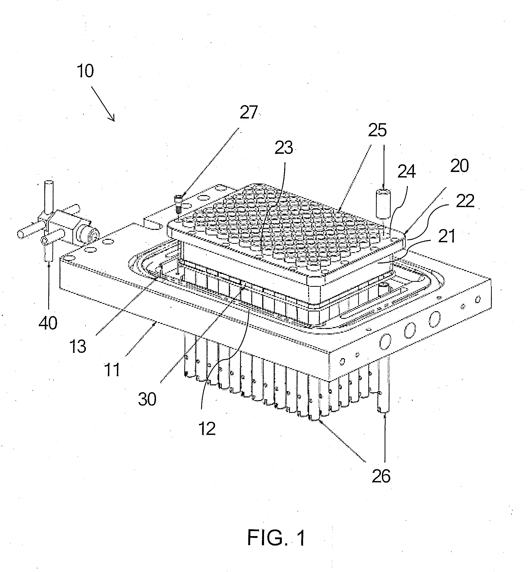 Multi-well manifold assembly system for oligonucleotide synthesis